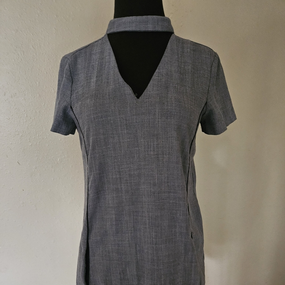 Zara Basic Collection Black and White Patterned Garment